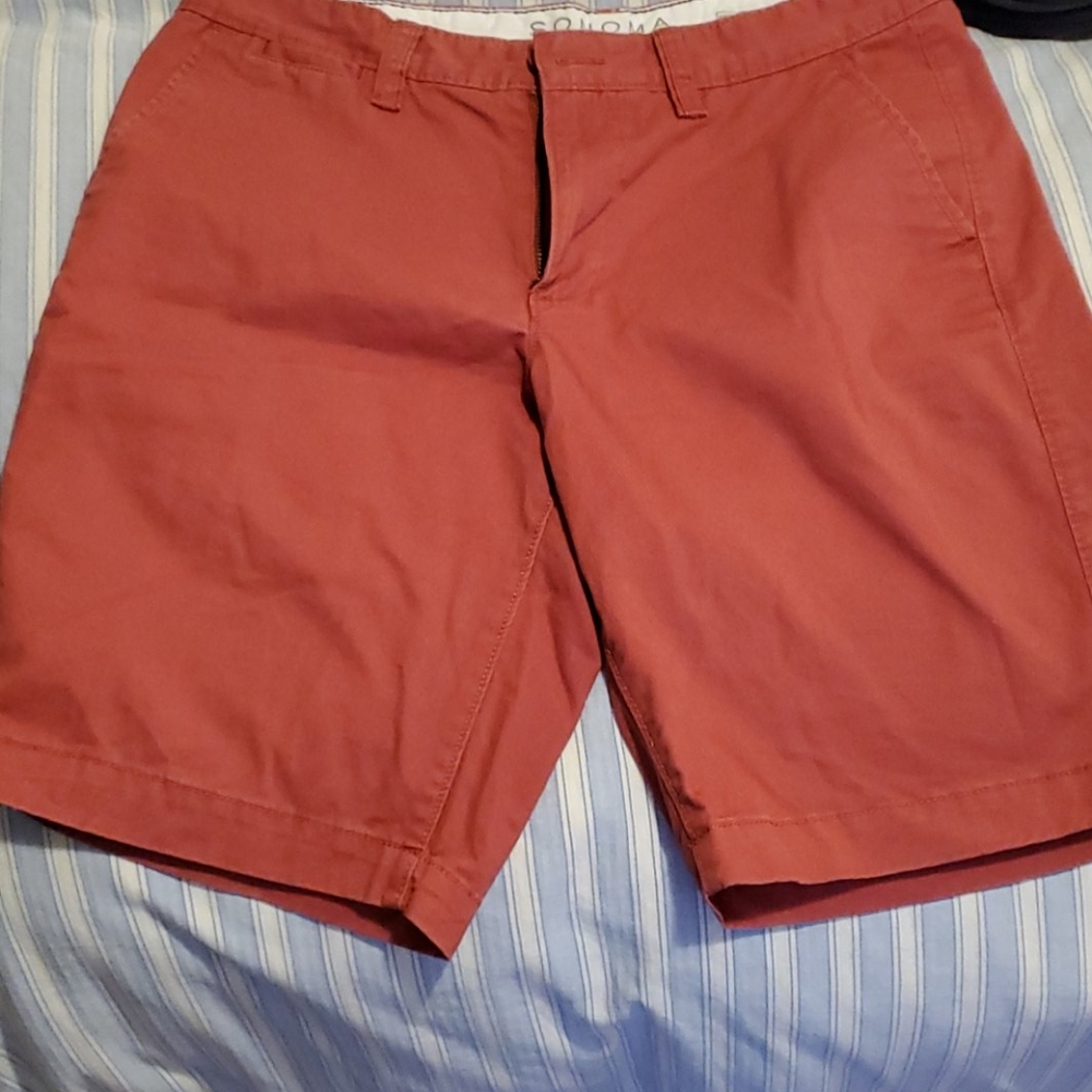 Sonoma men's short red clay